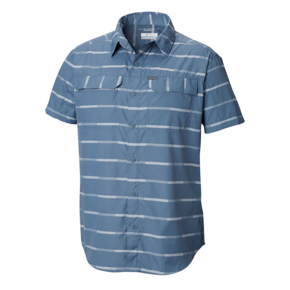 Columbia Omni-Shade Men's Short Sleeve Sun Protection Vented Back (Medium)